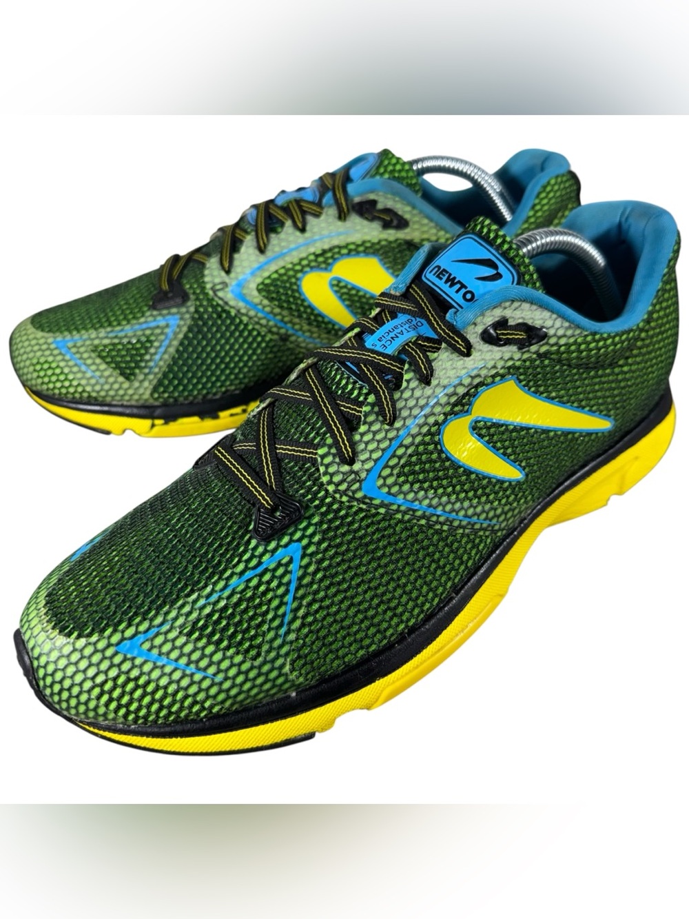 Newton Running Distance S 12 Forest Green/Yellow Men's Size 10
